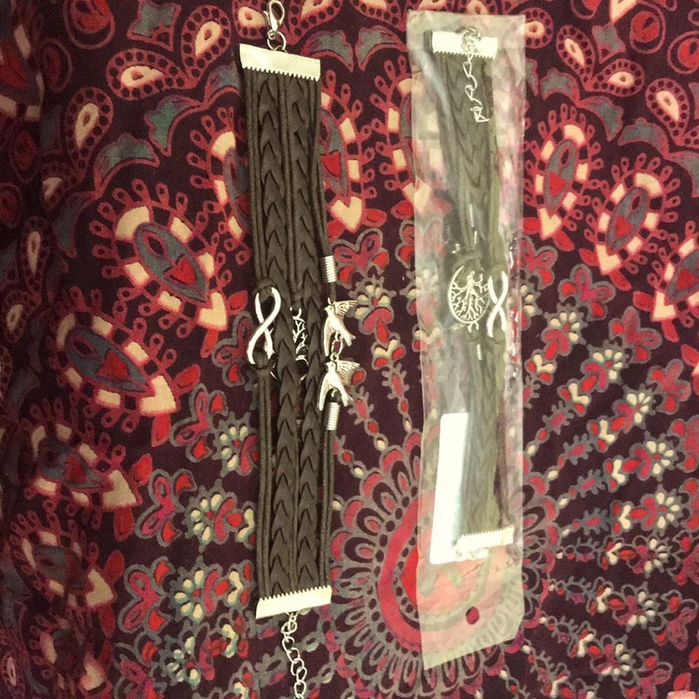 Vegan leather bracelets